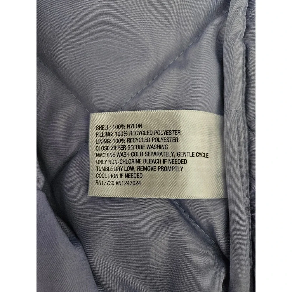 All in Motion Quilted Jacket Womens XXL Lavender Puffer‎ Zip Athleisure Gorpcore